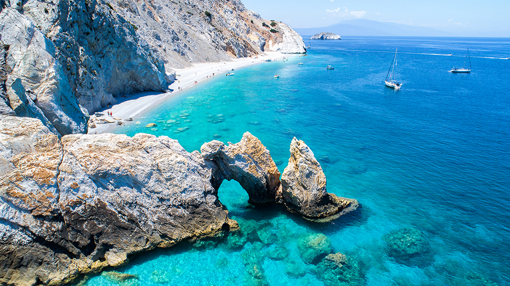 Skiathos, Greece mediterranean port destinations